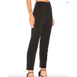 VINCE Italian Wool Black Dress Pants Trouser Professional sz 10 Suiting Classic
